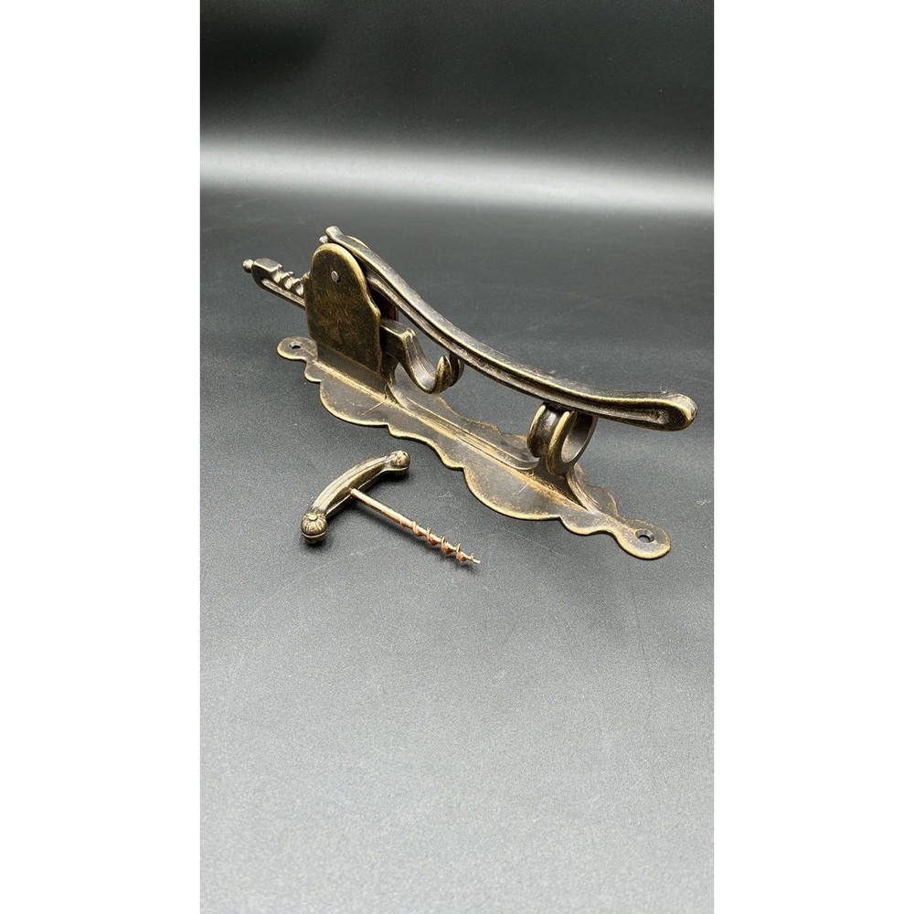 Rare Find Antique Brass Wine Cork Bottle Opener